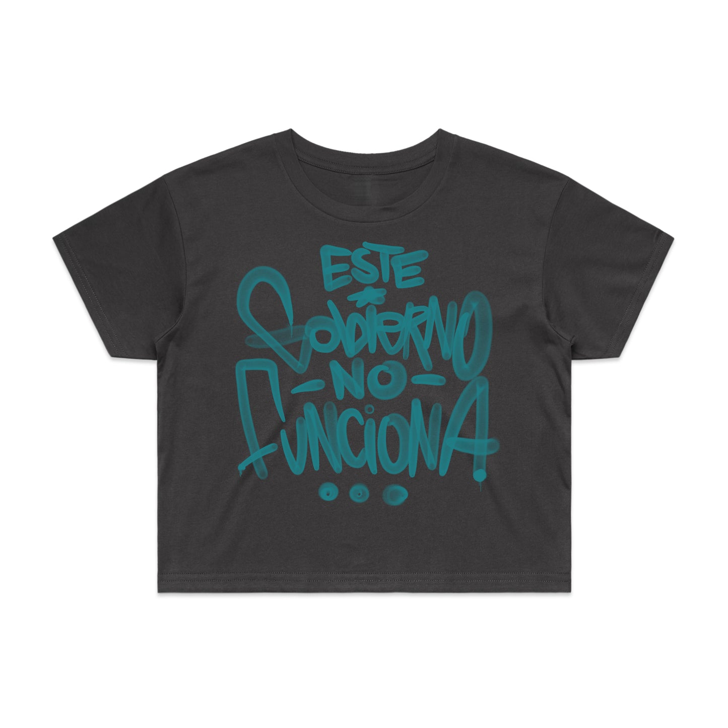 Este Gobierno No Funciona Crop Top