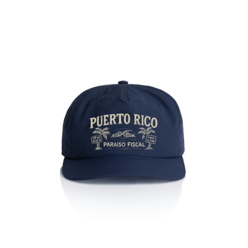 Gorra Paraíso Fiscal navy