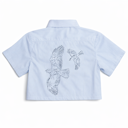 Camisa A cada Guaraguao crop top