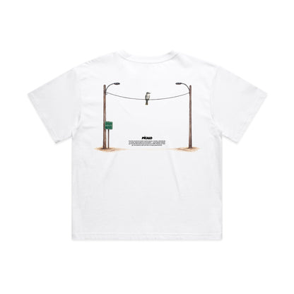 El Pitirre Velando crop top