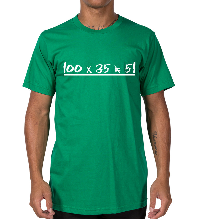 100X35 ≠ 51