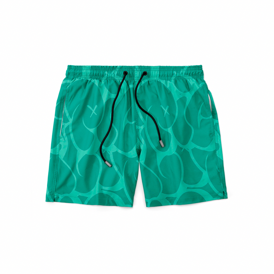 Bubble turquesa short